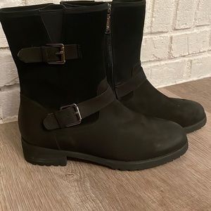 Womens 9.5 Blondo Val Black Waterproof Booties